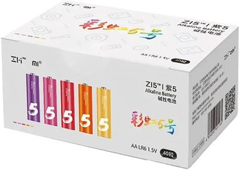 Батарейка ZMI ZI5 Rainbow AA 40 шт. AA540 - 1/1