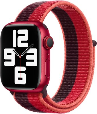 Ремешок Apple Sport Loop ML8F3 (41 мм, (PRODUCT)RED, размер R) - 1/1