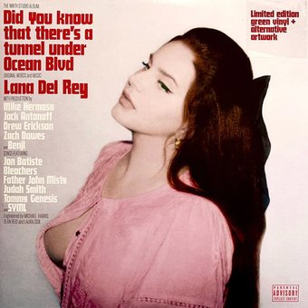 Виниловая пластинка Lana Del Rey - Did You Know That There's A Tunnel Under Ocean Blvd (Limited Edition, зеленый винил) - 1/1