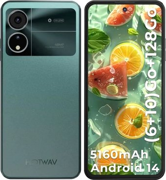Смартфон Hotwav Note 12 2024 6GB/128GB (зеленый) - 1/1