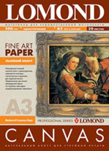 Холст Lomond холст А3 300 г/кв.м. 20 листов (0908312) - 1/1