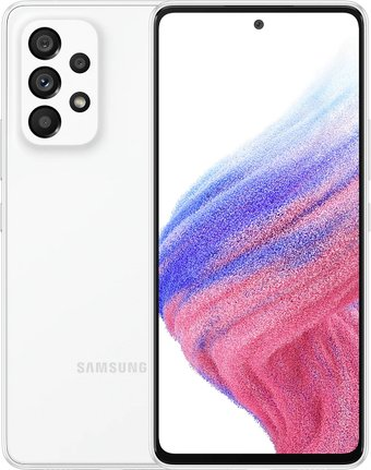 Смартфон Samsung Galaxy A53 5G SM-A536E 6GB/128GB (белый) - 1/1