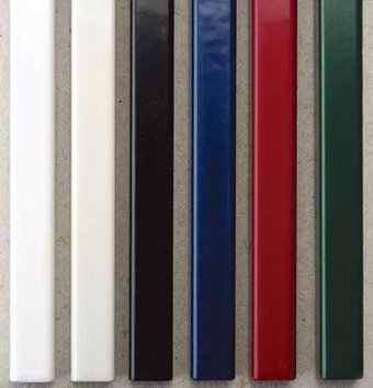 Металлический канал для переплета OPUS O.Simple 210x10 мм OSC1021025CZA (25 шт, черный) - 1/1