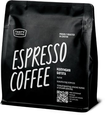 Кофе Tasty coffee Колумбия Богота зерновой 250 г - 1/1