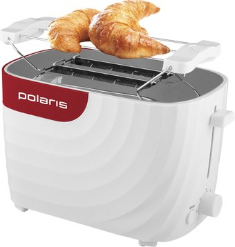Тостер Polaris PET 0720 (белый/красный) - 1/1