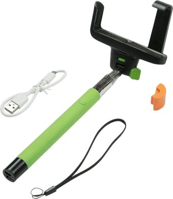 Палка для селфи Ritmix RMH-220BTH Selfie Green - 1/1