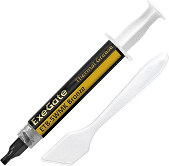 Термопаста ExeGate ETB-5WMK Bronze EX293376RUS (5 г) - 1/1