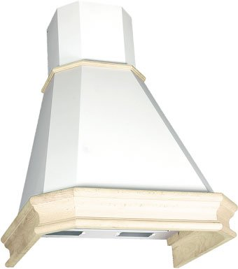 Кухонная вытяжка Elikor Пергола 60П-650-П3Л (бежевый/дуб неокрашенный) (840782) - 1/1