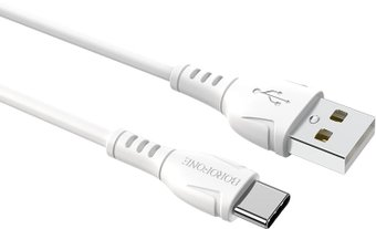 Кабель Borofone BX51 USB Type A - USB Type C (1 м, белый) - 1/1