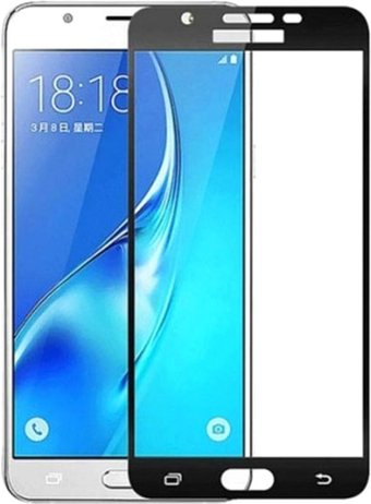 Защитное стекло KST Full glue для Samsung Galaxy J3 (2018) (черное) - 1/1