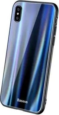 Чехол для телефона Baseus Laser Luster Case для iPhone X/iPhone Xs (черный) - 1/1