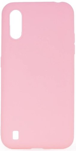 Чехол для телефона Case Matte для Galaxy M01 (светло-розовый) - 1/1