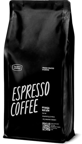 Кофе Tasty coffee Руанда Кигали зерновой 1 кг - 1/1