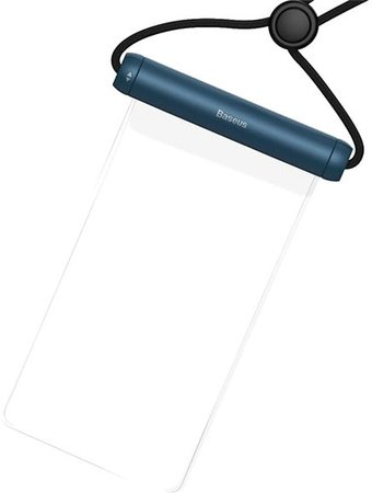 Чехол для телефона Baseus AquaGlide Waterproof Phone Pouch with Cylindrical Slide Lock (синий) - 1/1