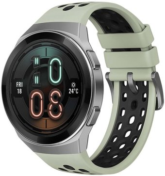 Умные часы Huawei Watch GT 2e Active HCT-B19 (черный/зеленый) - 1/1