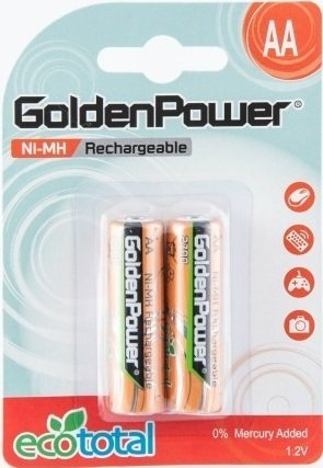 Аккумулятор Golden Power AA 2700mAh 2 шт - 1/1