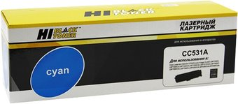 Картридж Hi-Black HB-CC531A (аналог HP CC531A, Canon 718C) - 1/1