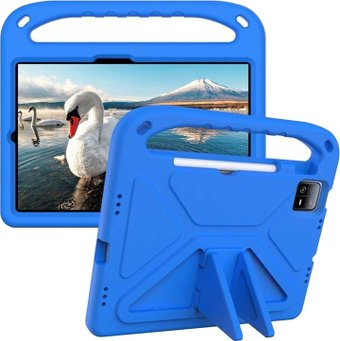 Чехол для планшета KST Детский чехол для Xiaomi Pad 6 / Pad 6 Pro с ручкой и подставкой 2023 (синий) - 1/1