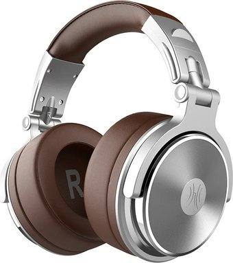 Наушники OneOdio Studio Pro 30 (серебристый/коричневый) - 1/1