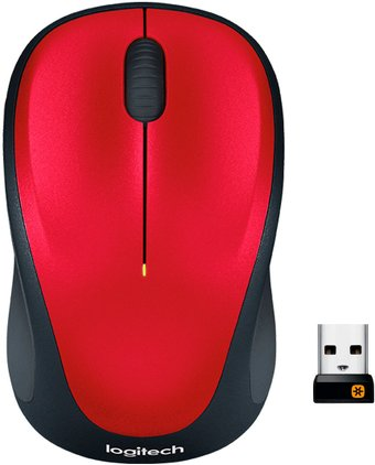Мышь Logitech M235 Wireless Mouse (красный) [910-002496] - 1/1