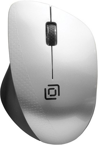 Мышь Oklick 695MW (черный/серебристый) - 1/1