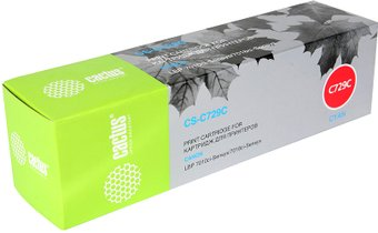 Картридж CACTUS CS-C729C - 1/1
