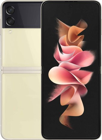 Смартфон Samsung Galaxy Z Flip3 5G 8GB/256GB (бежевый) - 1/1