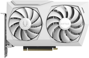Видеокарта ZOTAC GeForce RTX 3060 Ti AMP White LHR 8GB GDDR6 ZT-A30610F-10PLHR - 1/1