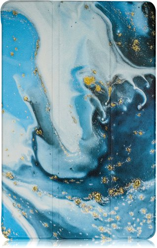Чехол для планшета JFK Smart Case для Xiaomi Mi Pad 6/Mi Pad 6 Pro 11 600 (голубой мрамор) - 1/1