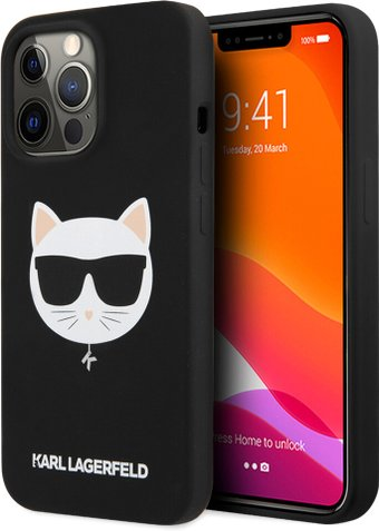 Чехол для телефона CG Mobile Lagerfeld для iPhone 13 Pro KLHMP13LSLCHBK - 1/1