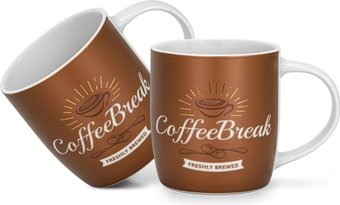 Набор кружек Fissman Coffee Break 3711 (2шт) - 1/1