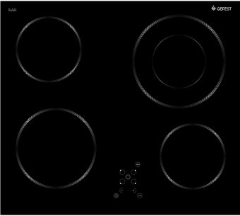 Варочная панель GEFEST ПВЭ 4233 К10 - 1/1