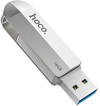 USB Flash Hoco UD10 16GB (серебристый) - 1/1