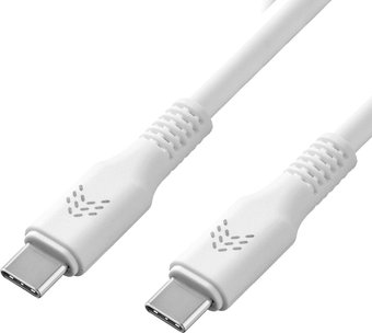 Кабель Rocket Flex TPE USB Type-C - USB Type-C (1 м, белый) - 1/1