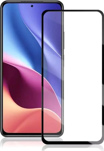 Защитное стекло KST FG для Xiaomi Poco X4 NFC 2022 (черный) - 1/1