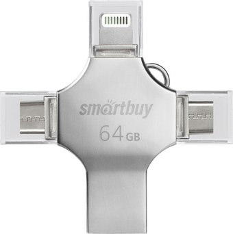 USB Flash SmartBuy MC15 Metal Quad 64GB SB064GBMC15 - 1/1