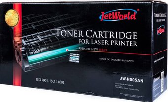 Картридж JetWorld JW-H505AN (аналог HP CE505A) - 1/1