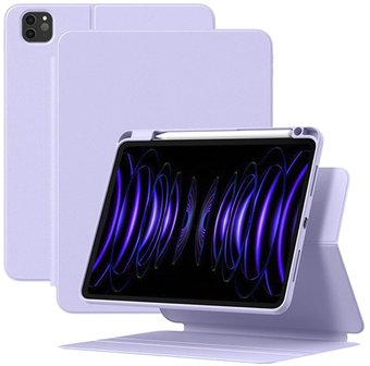 Чехол для планшета Baseus Minimalist Series Magnetic Protective Case/Stand для Apple iPad Pro 12.9 (фиолетовый) - 1/1