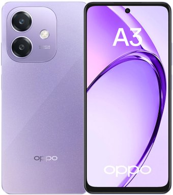 Смартфон Oppo A3 CPH2669 6GB/256GB международная версия (лиловый) - 1/1