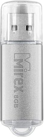USB Flash Mirex Unit Silver 8GB [13600-FMUUSI08] - 1/1