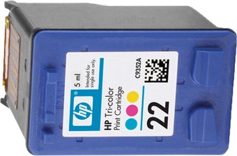 Картридж HP 22 (C9352AE) - 1/1