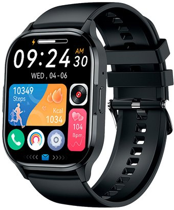 Фитнес-браслет Fontel iWatch 10 Amoled (черный) - 1/1