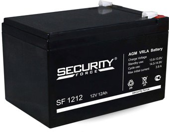 Аккумулятор для ИБП Security Force SF 1212 (12В/12 А·ч) - 1/1