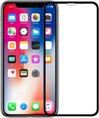 Защитное стекло KST Full glue для Apple iPhone Xr/11 (черное) - 1/1