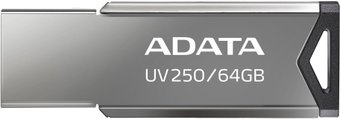 USB Flash ADATA UV250 64GB (серебристый) - 1/1