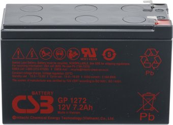 Аккумулятор для ИБП CSB Battery GP1272 25W F2 (12В/7.2 А·ч) - 1/1