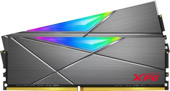 Оперативная память ADATA XPG Spectrix D50 RGB 2x8GB DDR4 PC4-33000 AX4U413338G19J-DT50 - 1/1