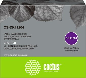 Картридж CACTUS CS-DK11204 (аналог Brother DK11204) - 1/1