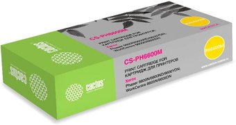 Картридж CACTUS CS-PH6600М (аналог Xerox 106R02234) - 1/1