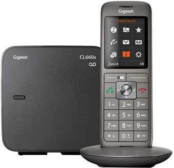 IP-телефон Gigaset CL660A (серый) - 1/1